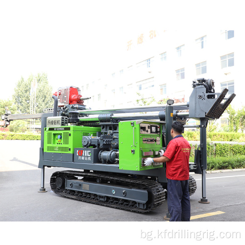 Проучване на сондаж за добив на метан в въглища